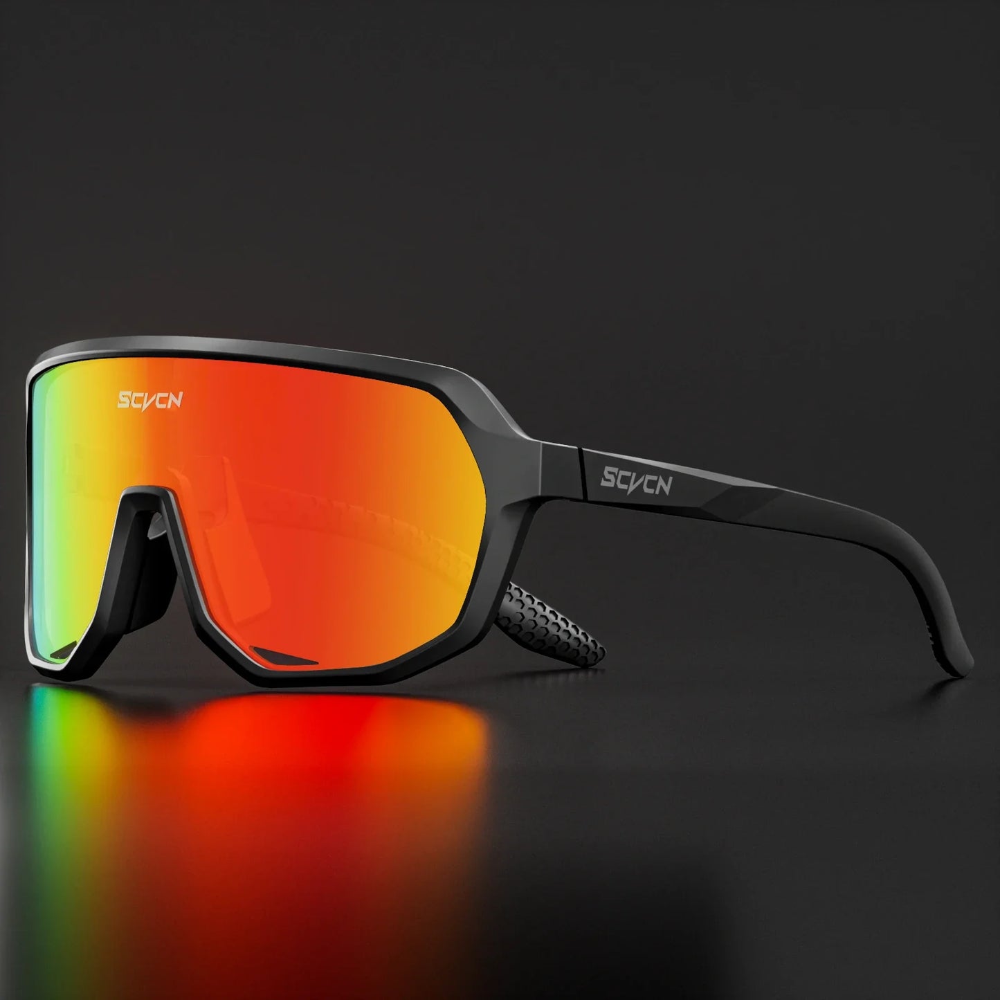 Scvcn Photochromic Sunglasses Cycle Glasses for Men Sun Mountain Bike Bicycle Cycling Eyewear Goggles Sports UV400 Polarized MTB
