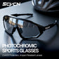 SCVCN Photochromic Cycling Sunglasses Outdoor Sports Running Drving Glasses Road MTB Bicycle Goggles  UV400 Safety Bike Eyewear