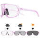 Scvcn Cycling Glasses Photochromic Sunglasses for Men Sun Mountain Bike Road Bicycle Eyewear Cycle Goggles Sports UV400 MTB