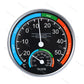 Round Thermometer Mechanical Sensor | Indoor Outdoor Temperature and Humidity Monitor