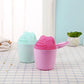 Cute Cartoon Baby Bath Cap Shampoo Cup Toddler Kids Hair Washing Spoon Portable Children Bath Shower Bailer Baby Bathing Tool