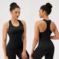 Women's Sleeveless Yoga Vest for Gym Fitness  and Outdoor Sports
