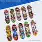 5Pcs Mini Finger Skateboard Set | Kids Tabletop Toy with Alloy Trucks