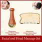 Guasha Face Facial Massager Tool Kansa Wand