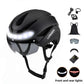 Ultralight Road Bike Helmet with Turn Signals & Magnetic Goggles