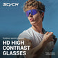 SCVCN Upgraded Outdoor Sports Cycling Glasses Men Women Running Sunglasses UV400 Mountain Camping Fishing Eyewear MTB Goggles