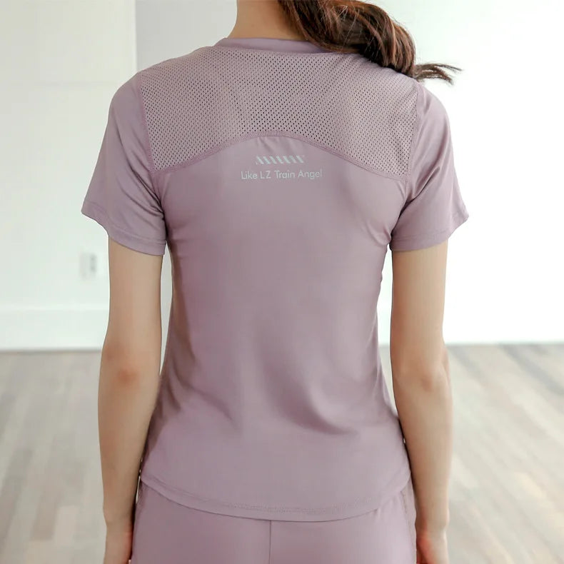 Quick Dry Yoga Top Perfect for Running  Training  and Yoga