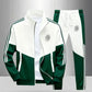 Men's Colorblock Tracksuit 2-Piece Set