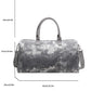 Travel Bag with Shoe Storage & Crossbody Versatility