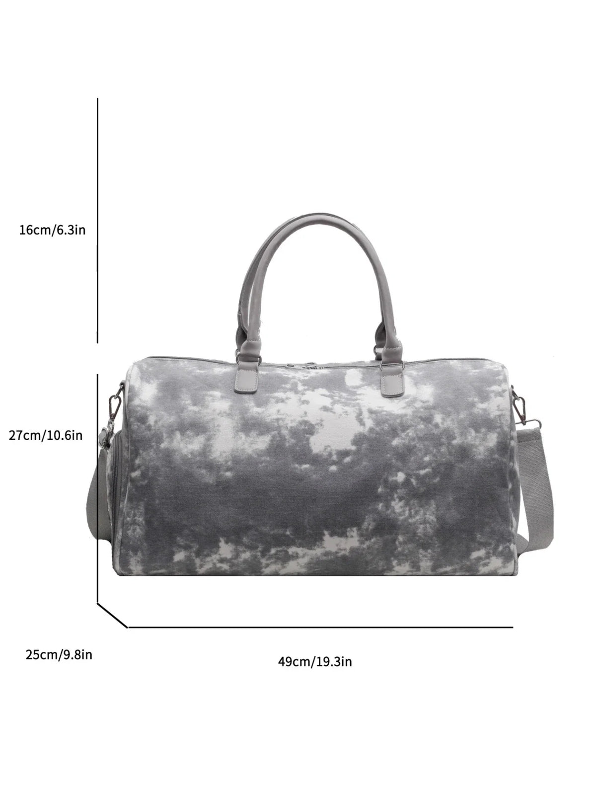 Travel Bag with Shoe Storage & Crossbody Versatility