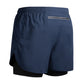 Reflective Men's 2-in-1 Running & Training Shorts