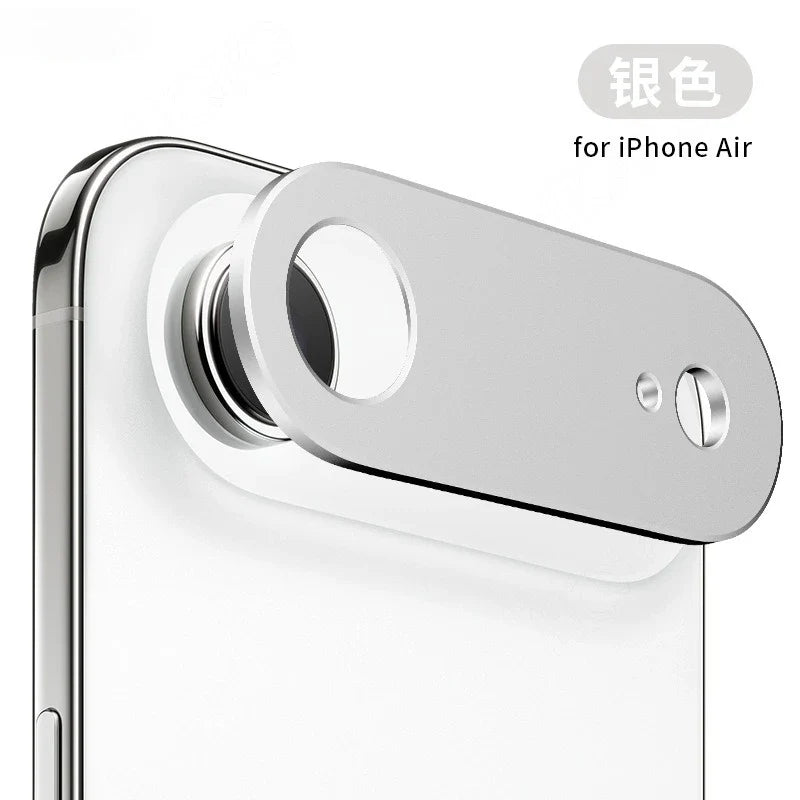 Aluminum Metal Rear Camera Lens Protectors for iPhone 17 Pro Max Air 17Pro 17Air 17ProMax Hollow Lens Cover Ring Film