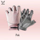 Veidoorn Men's Women's Workout Gloves for Gym Weight Lifting Non-Slip Palm with Padding Breathable Towel Finger for Sweat Wipe