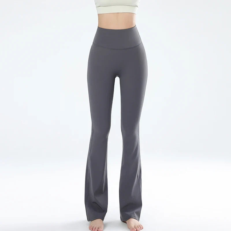 Slim Fit Yoga Leggings with Wide Leg Style