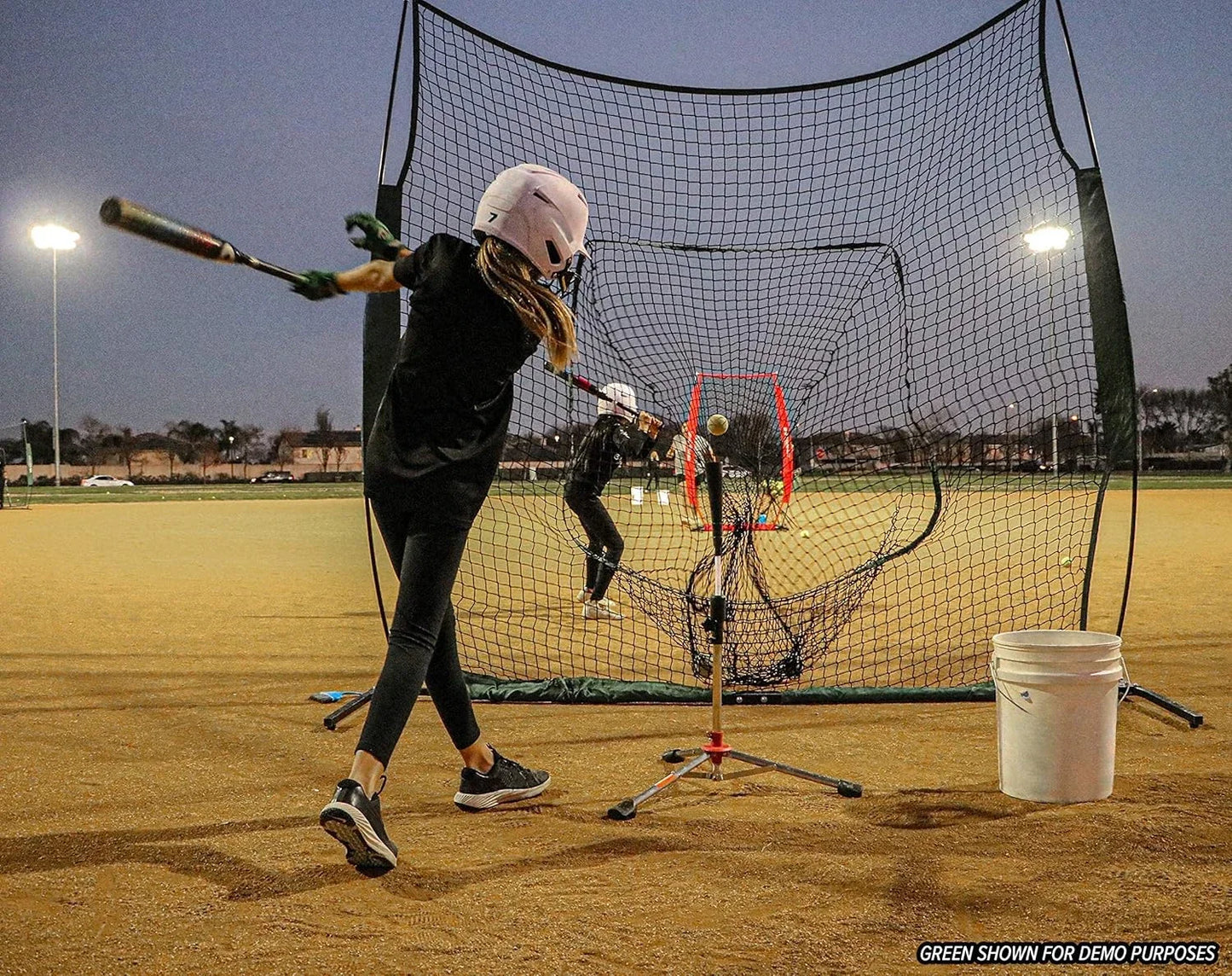 Weighted Base  Quick Setup Hitting & Throwing Net