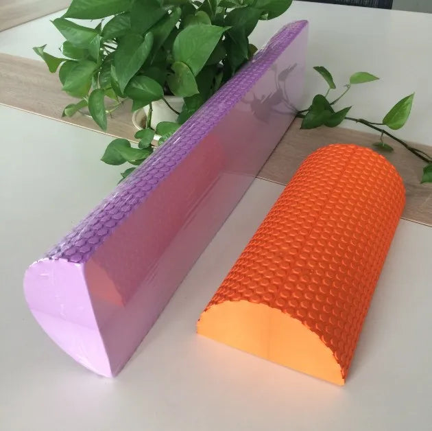 Balance Pad Half Round Foam Roller – Yoga & Pilates Trainer