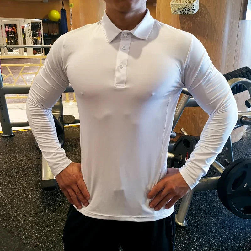 Men's Long Sleeve Compression Sport T-Shirt