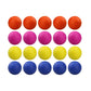 20 Pcs Color Sponge Indoor Practice PU Foam Golf Balls