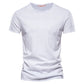 Men's Soft Cotton Casual Slim Fit Summer T-Shirt
