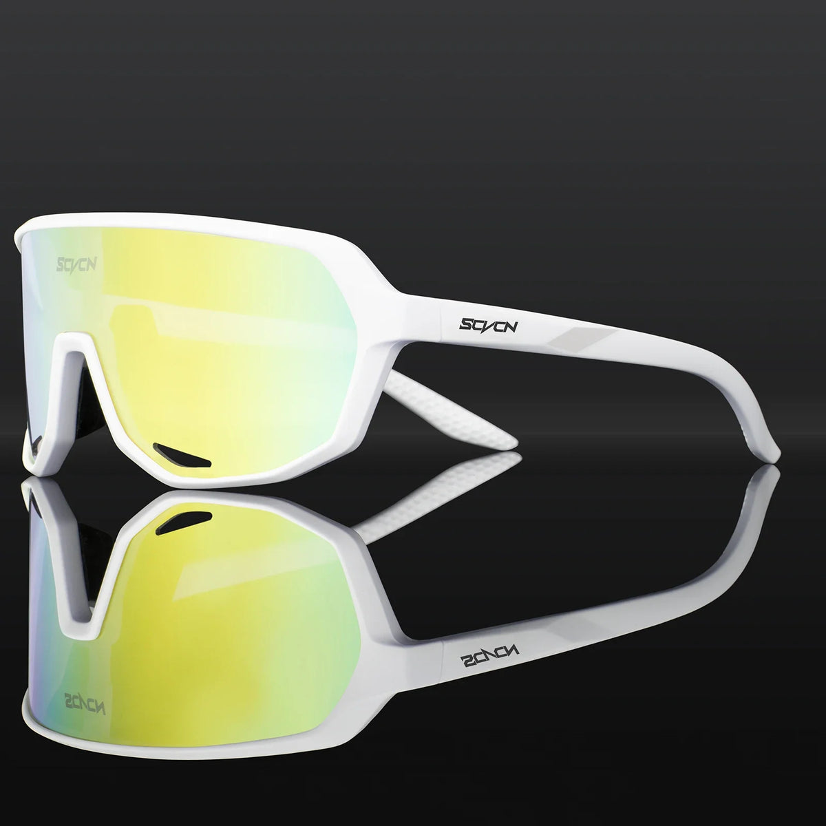 Scvcn Cycling Glasses Photochromic Sunglasses for Men Sun Mountain Bike Road Bicycle Eyewear Cycle Goggles Sports UV400 MTB