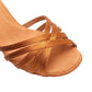 Gold Silver Woman Latin Dance Shoes With Rhinestone Buckle Jazz Salsa Dance Shoes For Ladies Girls Suede Soft Sole 5/7cm Heel