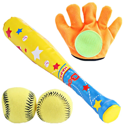 4 Piece Kids Baseball Kit Perfect for Backyard Fun