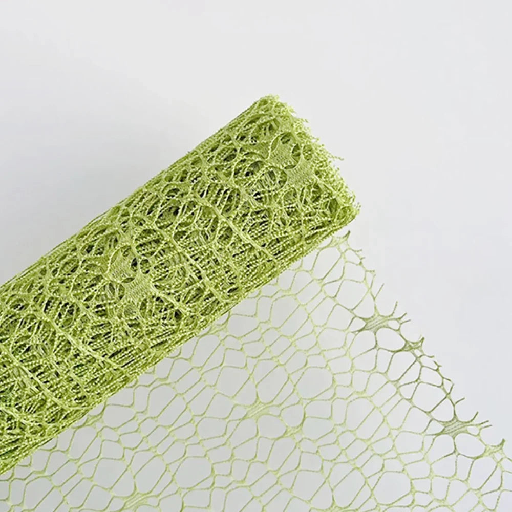 1 Roll Korean Style Jacquard Net Ribbon | Flower Bouquet Packaging DIY Material