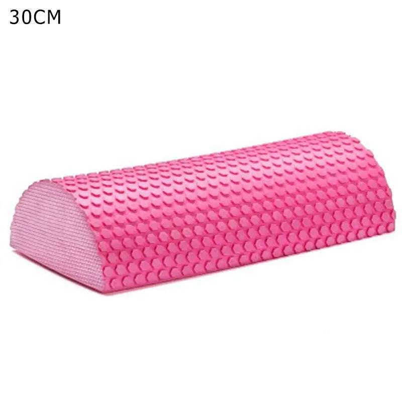 Balance Pad Half Round Foam Roller – Yoga & Pilates Trainer