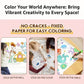 Children's Drawing Kit | 3m Long Doodle Paper Rolls for Creative Fun