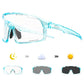SCVCN Sports Photochromic Sunglasses Men Outdoor Bicycle Cycling Glasses Women Driving Bike Eyewear UV400 Climbing Goggles