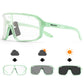 SCVCN Photochromic Cycling Sunglasses Road Driving Bike Glasses Outdoor Sports Mountain Hiking Men Women Bicycle UV400 Goggles