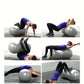 90cm Anti-Burst Peanut Yoga Ball for Home Workouts