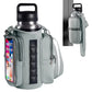 Magnetic Gym Water Bottle Holder for Phone & Keys