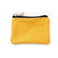 Solid Color Canvas Zipper Coin Purse | Mini Money Pouch for Women Men