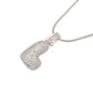 Silver Bubble Initial Letter Necklace | Customizable 26 Letters Pendant Jewelry for Women