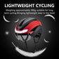 Ultralight Road Bike Helmet with Turn Signals & Magnetic Goggles