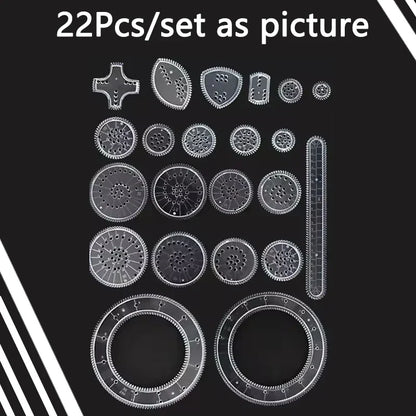 Geometric Drawing Spirograph Set | Creative Art Toy for Kids