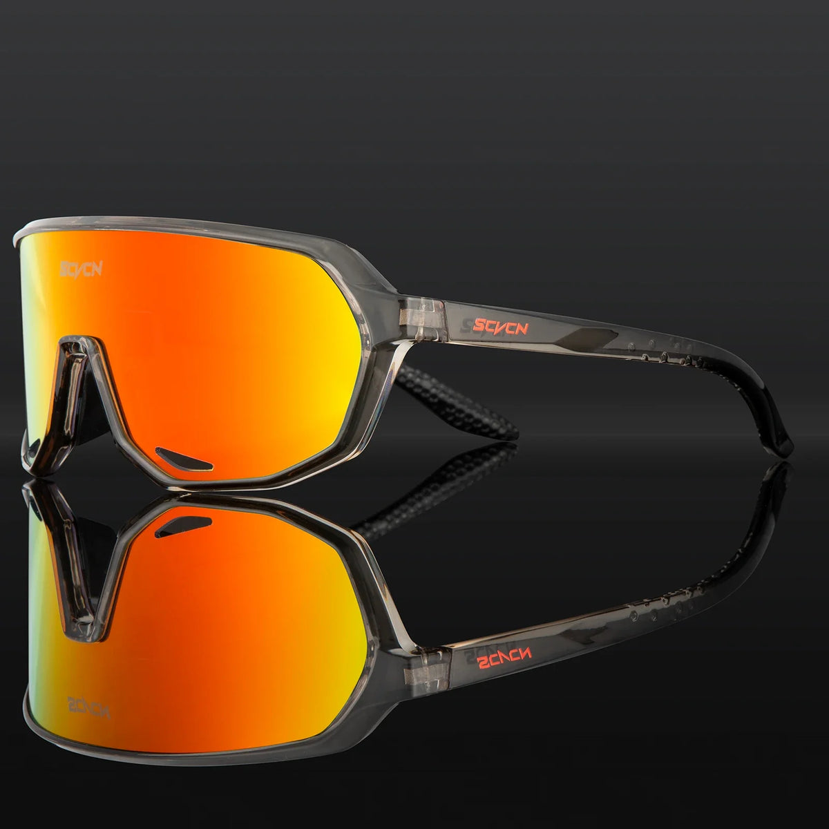 Scvcn Cycling Glasses Photochromic Sunglasses for Men Sun Mountain Bike Road Bicycle Eyewear Cycle Goggles Sports UV400 MTB