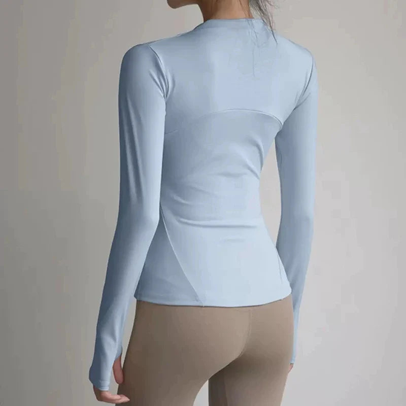 Women's Slim-Fit Yoga Quick-Dry Running Jacket