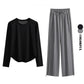Women’s 2-Piece Tracksuit Loose Sports Top & Sweatpants Set