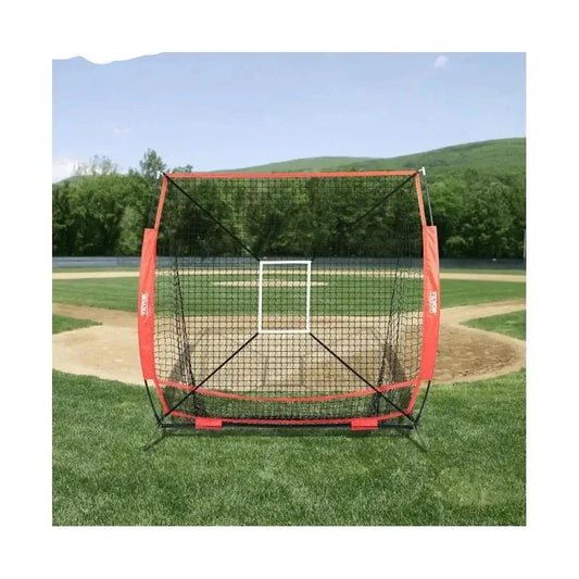 Perfect Your Game  5x5 ft Portable Baseball & Softball Practice Net