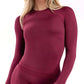 Seamless Long Sleeve Fitness & Yoga Top for Women