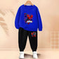 Kids Cartoon Pullover & Sweatpants Set for Spring/Fall