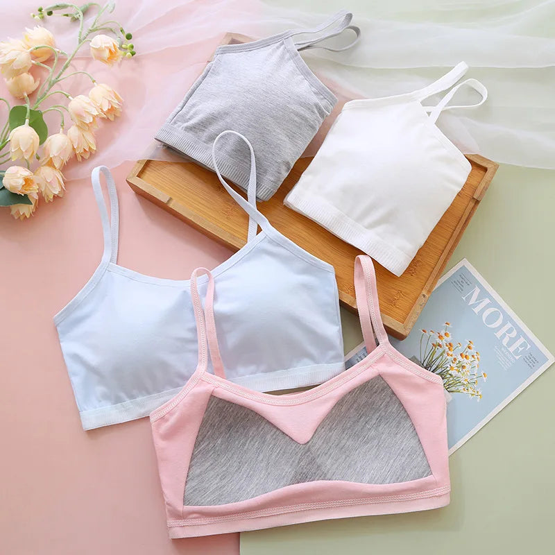 Comfortable Cotton Bras for Growing Girls (8-16)