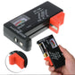 BT-168 Universal Battery Tester | Compact Household Power Meter for AA, AAA, C, D, 9V, and Button Cells