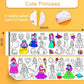 Children's Drawing Roll | Sticky Color Filling Paper for DIY Painting