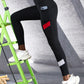 High Waisted Colorblock Mesh Yoga Leggings with Pockets