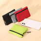 Women Mini Zippers Canvas Coin Purse | Compact Wallet with Keychain