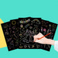 Magic Rainbow Scratch Art Painting Paper Kit | Kids DIY Educational Toy