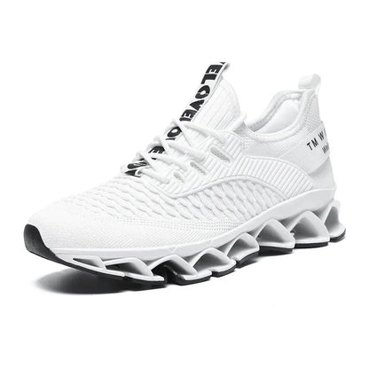 Men's Soft Sole Comfort Height Increasing Mesh Sneakers